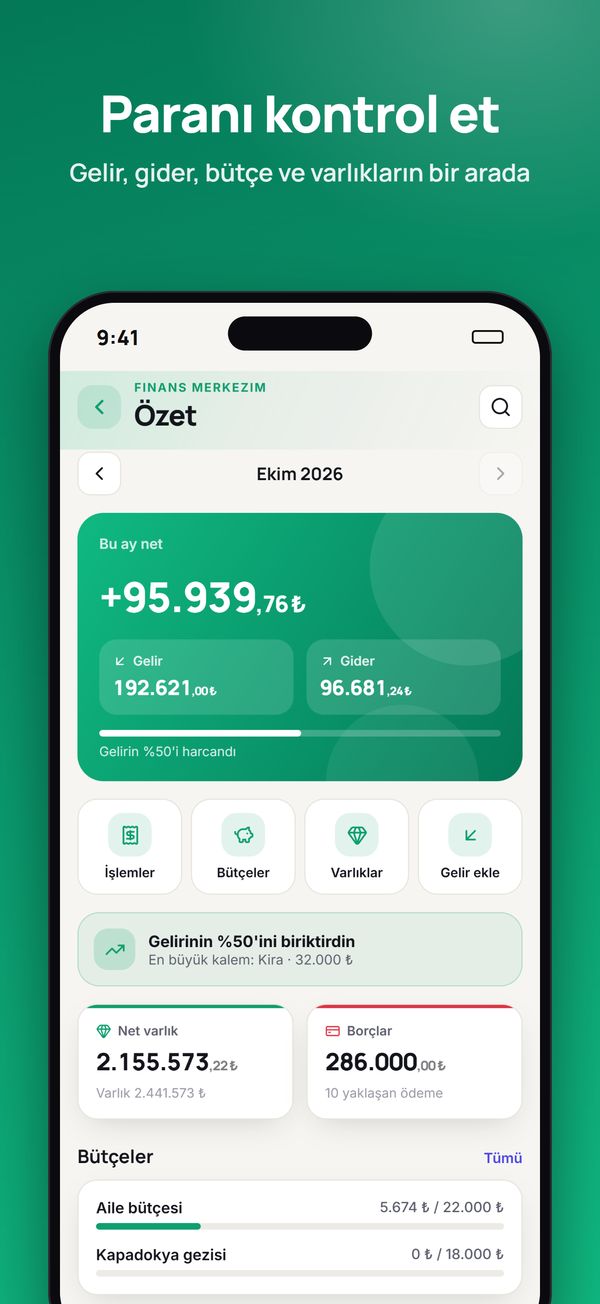 Life Portal mobil — Finans Merkezim